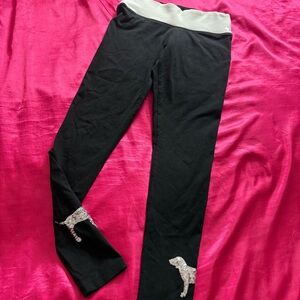 PINK Dog Sequin Leggings